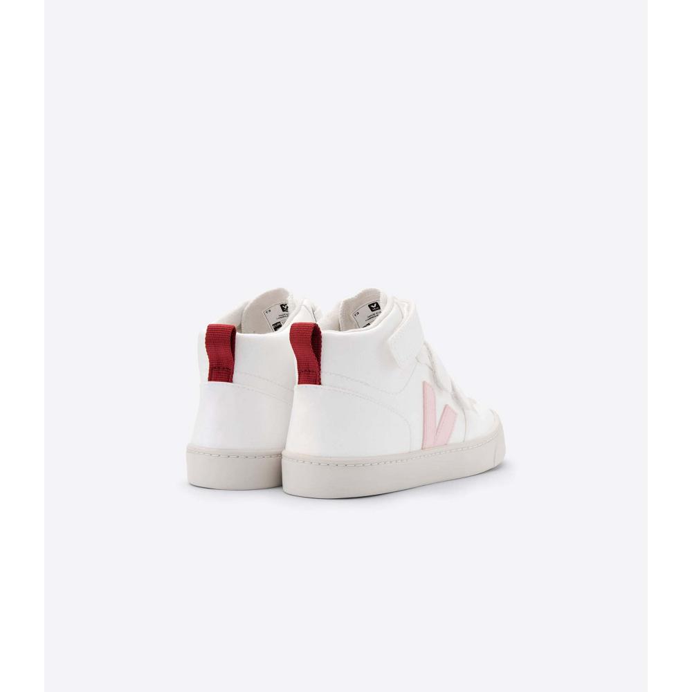 Veja V-10 MID Kids' High Tops White | CA 701FDN